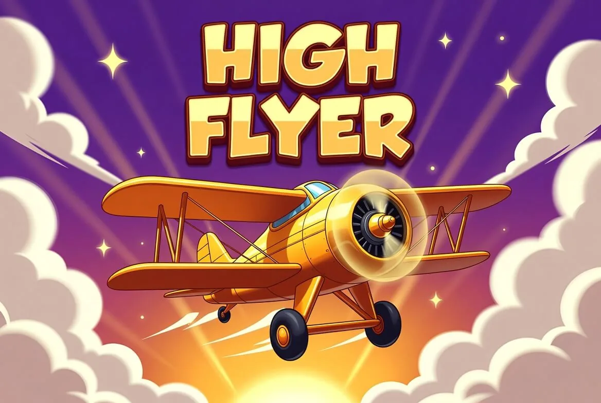 Grafik pengali High Flyer dengan riwayat ronde